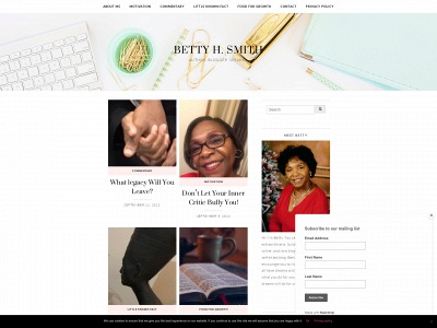 bettyhsmith.com snapshot