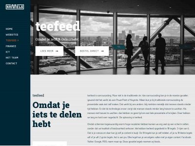 teefeed.nl snapshot