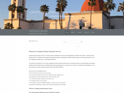 www.capistranoinsurance.com snapshot