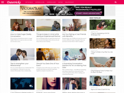 datetricks.com snapshot