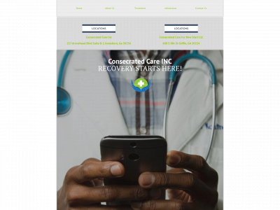 consecratedcare.com snapshot
