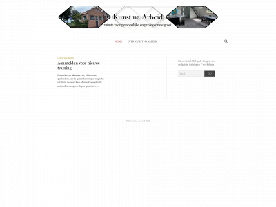 kunstnaarbeid.nl snapshot