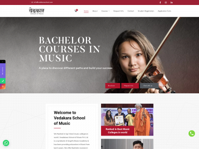 vedakaraschool.com snapshot
