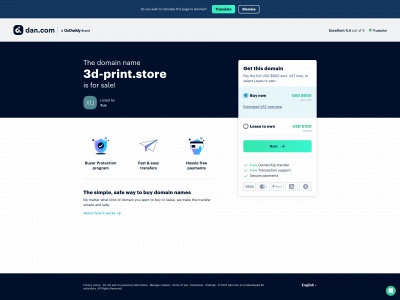 3d-print.store snapshot