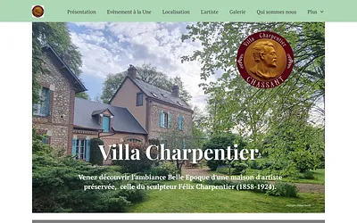 villacharpentier.fr snapshot