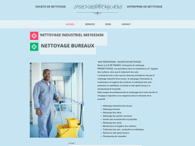 pronettoyage.fr snapshot