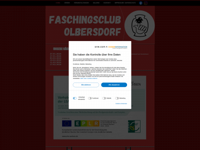 faschingsclub-olbersdorf.de snapshot