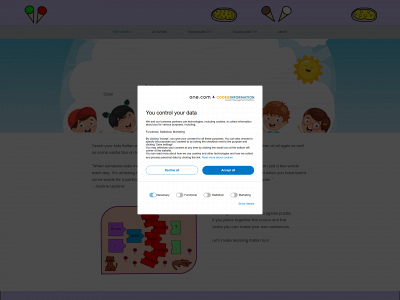 funitalianforkids.com snapshot