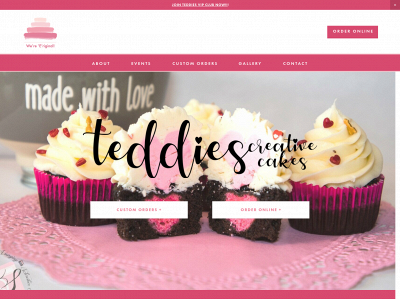 www.teddiescreativecakes.com snapshot