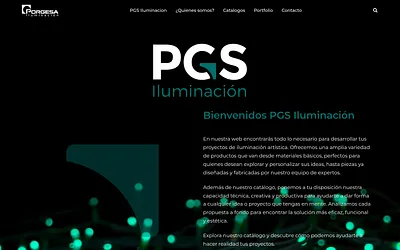 porgesailuminacion.com snapshot