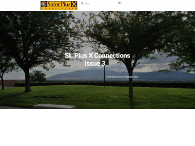 saintpiusxconnections.com snapshot