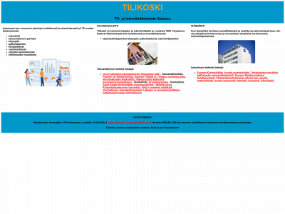 tilikoski.fi snapshot