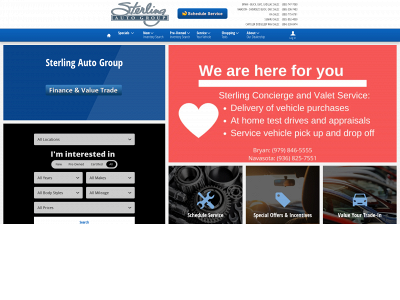 sterlingautogroup.net snapshot
