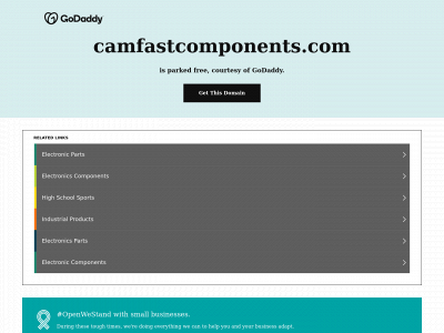 camfastcomponents.com snapshot