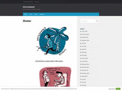 pfeilsender.de snapshot
