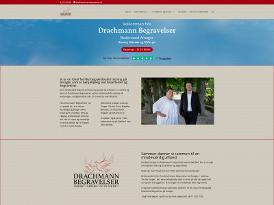 drachmannbegravelser.dk snapshot