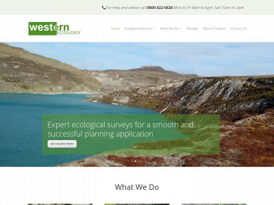 westernecology.co.uk snapshot