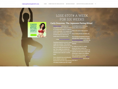 takingtheweightoff.com snapshot