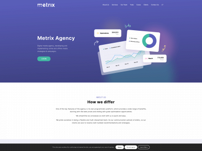 metrix-agency.com snapshot