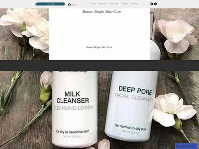 www.barsanbrightskincare.com snapshot