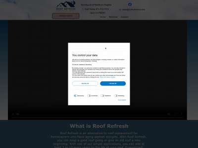 roofrefreshva.com snapshot