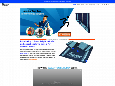 sweattowelbuddy.com snapshot