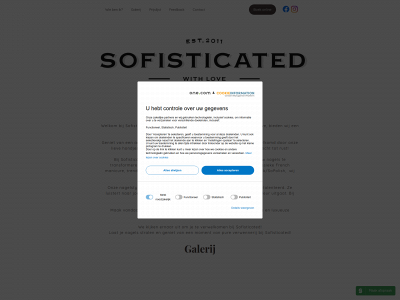 sofisticated.be snapshot