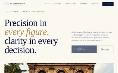 jdcorporateservice.com snapshot