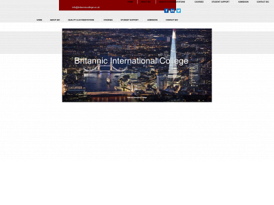 britanniccollege.co.uk snapshot