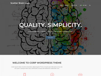 scatterbrainlady.com snapshot