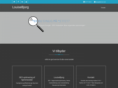 louisebjorg.dk snapshot