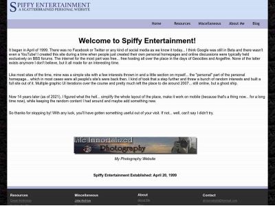 spiffy-entertainment.com snapshot