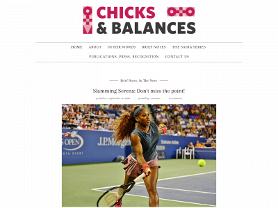 thechicksandbalances.com snapshot