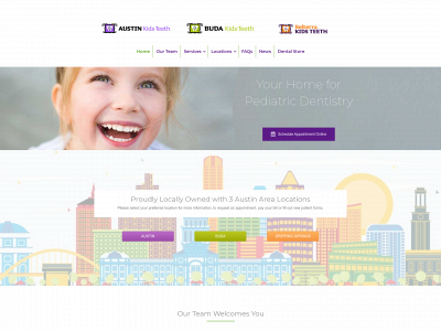 austinkidsteeth.com snapshot