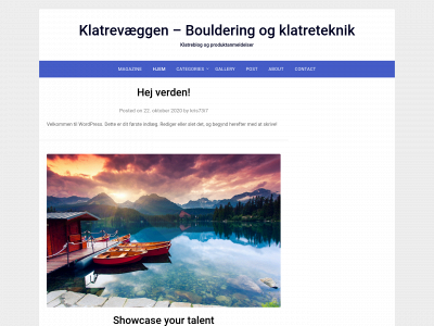 klatrevaeggen.dk snapshot