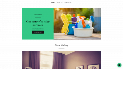 onewaycleaning.com snapshot