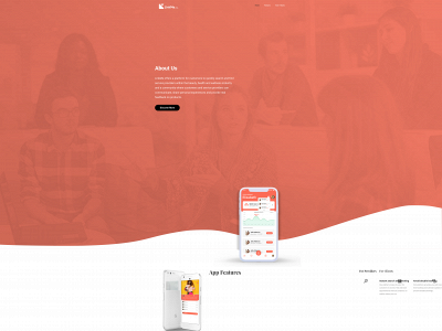thelinkmeapp.com snapshot