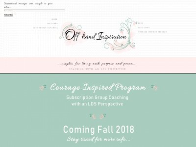 offhandinspiration.com snapshot