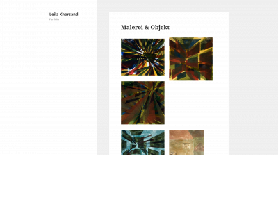 leilakhorsandi.com snapshot