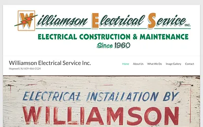 williamsonelectricalservice.com snapshot