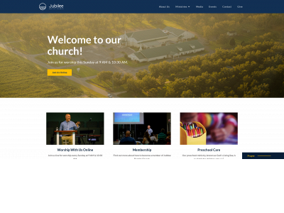 jubileebaptist.com snapshot