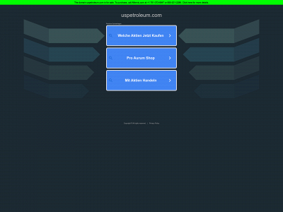 uspetroleum.com snapshot