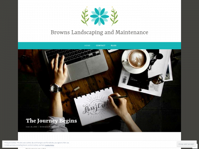 brownslandscapeservices.com snapshot