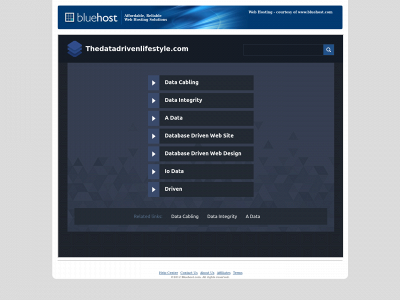thedatadrivenlifestyle.com snapshot