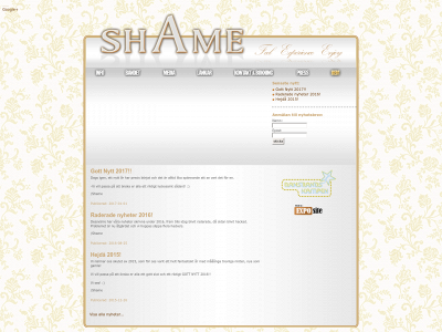 shame.se snapshot