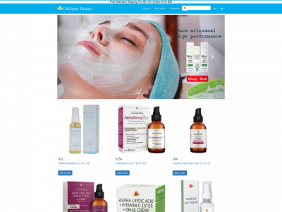 goldportbeauty.com snapshot