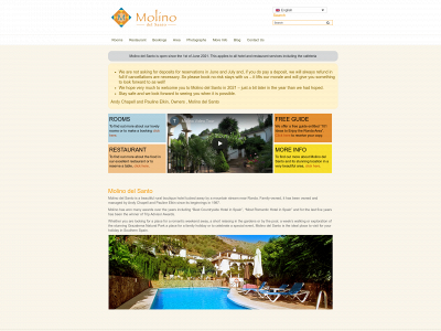 molinodelsanto.com snapshot