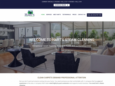 hartscarpetcleaning.com snapshot