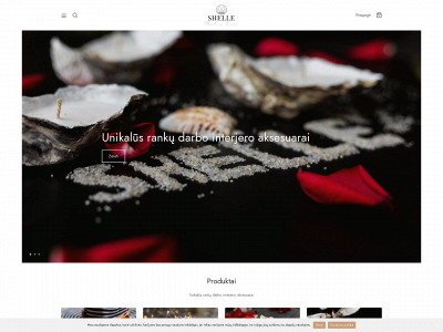 shelle.lt snapshot