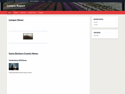 lompocreport.com snapshot